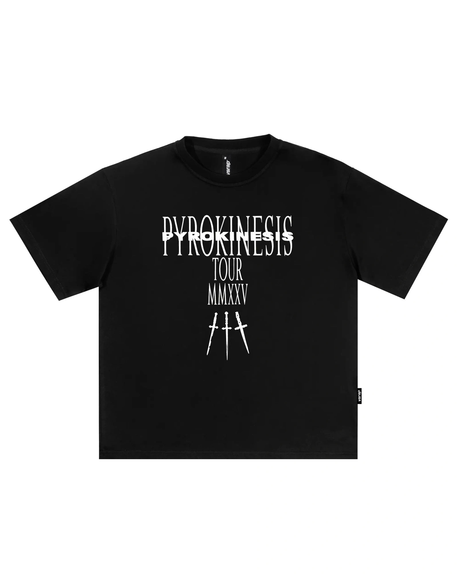 Футболка pyrokinesis tour black
